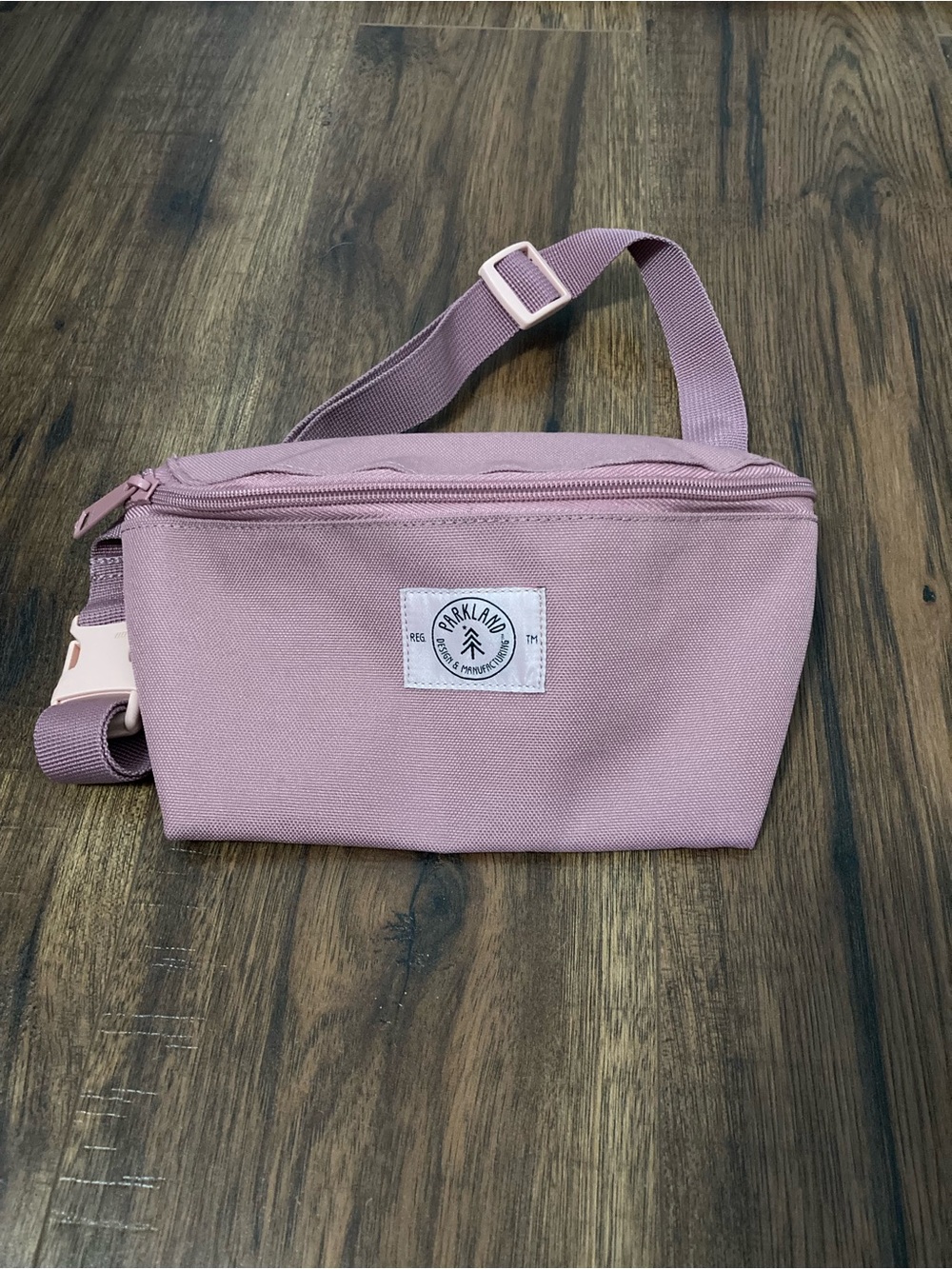 Blush Pink Crossbody Waist Bag NWOT